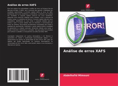 Cover Análise de erros XAFS