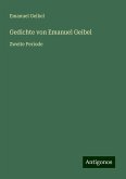 Gedichte von Emanuel Geibel Gedichte von Emanuel Geibel