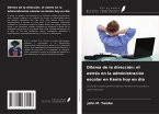 Dilema de la dirección: el estrés en la administración escolar en Kenia hoy en día Dilema de la dirección: el estrés en la administración escolar en Kenia hoy en día