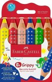 Faber-Castell Buntstifte Grippy 6er Set