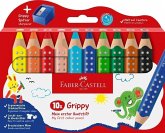 Faber-Castell Buntstifte Grippy 10er Set mit Spitzer Faber-Castell Buntstifte Grippy 10er Set mit Spitzer
