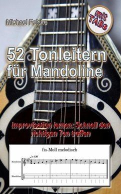 Cover 52 Tonleitern für Mandoline (eBook, ePUB)