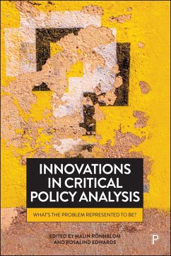 Innovations in Critical Policy Analysis (eBook, ePUB) Cover Innovations in Critical Policy Analysis (eBook, ePUB)