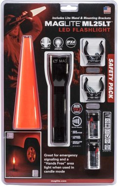 Maglite ML25 LED Sicherheitslampe schwarz