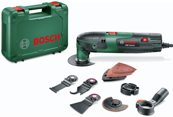 Bosch Multifunktionswerkzeug PMF220 CE Set Bosch Multifunktionswerkzeug PMF220 CE Set