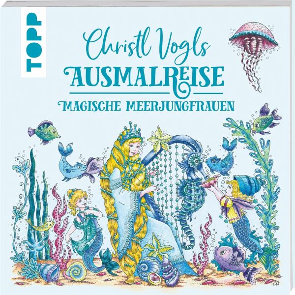 Christl Vogls Ausmalreise - Magische Meerjungfrauen   (Mängelexemplar) Christl Vogls Ausmalreise - Magische Meerjungfrauen   (Mängelexemplar)