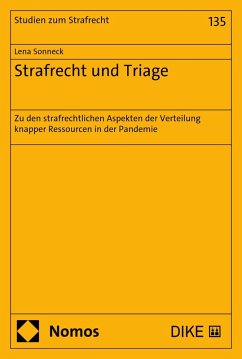 Cover Strafrecht und Triage (eBook, PDF)