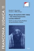 Mayer Bretzfeld (1747-1823) - der letzte bayerische Landesrabbiner (eBook, PDF) Mayer Bretzfeld (1747-1823) - der letzte bayerische Landesrabbiner (eBook, PDF)