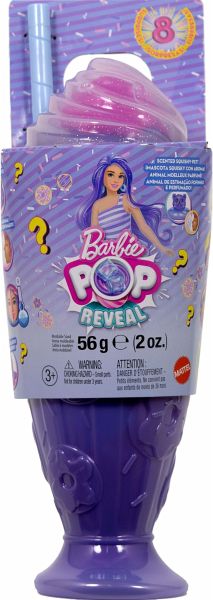 Barbie Pop! Reveal Barbie Treats Series - Purple Doll Barbie Pop! Reveal Barbie Treats Series - Purple Doll