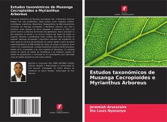 Cover Estudos taxonómicos de Musanga Cecropioides e Myrianthus Arboreus