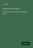 Geschichte des Dramas Geschichte des Dramas