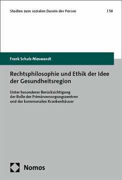 Cover Rechtsphilosophie und Ethik der Idee der Gesundheitsregion