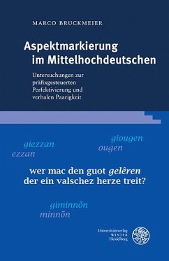 Cover Aspektmarkierung im Mittelhochdeutschen
