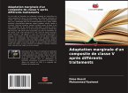 Adaptation marginale d'un composite de classe V après différents traitements