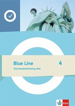 Cover Blue Line 4. Klassenarbeitstraining aktiv Klasse 8