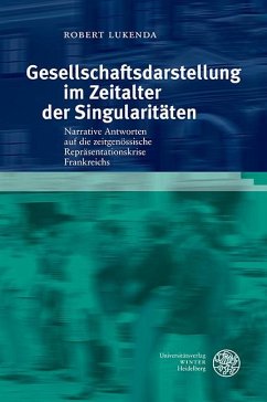 Cover Gesellschaftsdarstellung im Zeitalter der Singularitäten