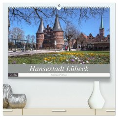 Cover Hansestadt Lübeck (hochwertiger Premium Wandkalender 2026 DIN A2 quer), Kunstdruck in Hochglanz
