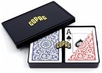 COPAG Elite - Jumbo Face - 2 index - Blue/Red Double-Deck