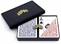 Cover COPAG Elite - Jumbo Face - 2 index - Blue/Red Double-Deck