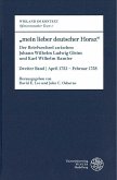 "mein lieber deutscher Horaz" "mein lieber deutscher Horaz"