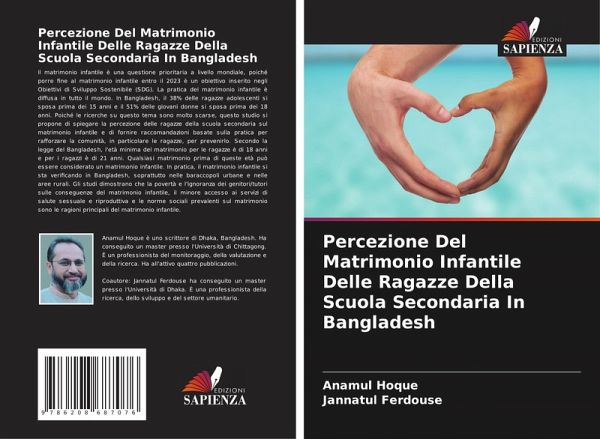 Percezione Del Matrimonio Infantile Delle Ragazze Della Scuola Secondaria In Bangladesh