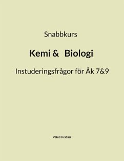 Cover Snabbkurs Kemi&Biologi Instuderingsfrågor för Åk 7&9