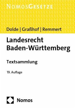 Cover Landesrecht Baden-Württemberg