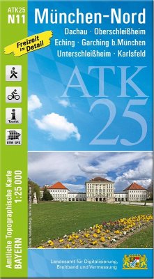 Cover ATK25-N11 München-Nord (Amtliche Topographische Karte 1:25000)
