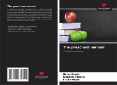 Cover The preschool manual