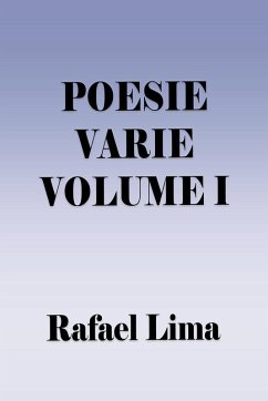 Cover Poesie Varie Volume I