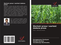 Cover Warto¿¿ prosa i warto¿¿ dodana prosa