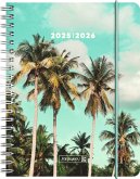 BRUNNEN Schülerkalender (2025/2026) "Tropical", 2 Seiten = 1 Woche, A6, 208 Seiten, PP-Umschlag, mehrfarbig BRUNNEN Schülerkalender (2025/2026) "Tropical", 2 Seiten = 1 Woche, A6, 208 Seiten, PP-Umschlag, mehrfarbig