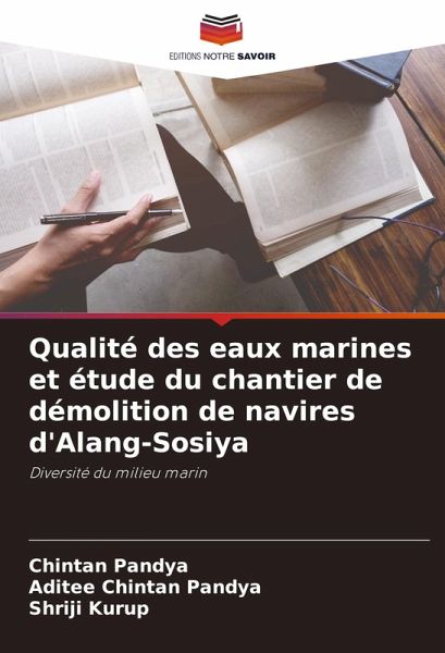 Qualité des eaux marines et étude du chantier de démolition de navires d'Alang-Sosiya