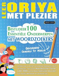 Cover LEER ORIYA MET PLEZIER - GEVORDERD