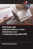 Attributi del sottoscrittore e loro relazione con l'underpricing dell'IPO