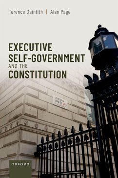 Cover Executive Self-Government and the Constitution