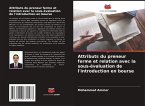 Attributs du preneur ferme et relation avec la sous-évaluation de l'introduction en bourse