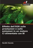 Effetto dell'EGR sulle prestazioni e sulle emissioni in un motore CI alimentato con Bl Effetto dell'EGR sulle prestazioni e sulle emissioni in un motore CI alimentato con Bl