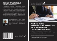 Análisis de las condiciones de enseñanza de la especialidad contable en São Paulo - Rabelo Henrique, Marcelo