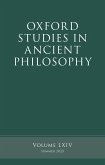 Oxford Studies in Ancient Philosophy, Volume 64 Oxford Studies in Ancient Philosophy, Volume 64