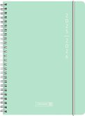 BRUNNEN Schülerkalender (2025/2026) "Plain Mint", 2 Seiten = 1 Woche, A5, 208 Seiten, PP-Umschlag, mint BRUNNEN Schülerkalender (2025/2026) "Plain Mint", 2 Seiten = 1 Woche, A5, 208 Seiten, PP-Umschlag, mint