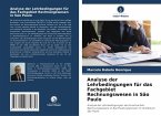 Analyse der Lehrbedingungen für das Fachgebiet Rechnungswesen in São Paulo