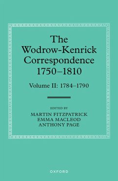 Cover The Wodrow-Kenrick Correspondence 1750-1810