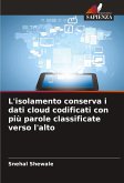 L'isolamento conserva i dati cloud codificati con più parole classificate verso l'alto L'isolamento conserva i dati cloud codificati con più parole classificate verso l'alto