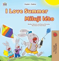 Cover I Love Summer (English Czech Bilingual Children's Book)