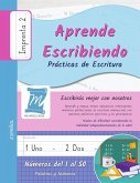 Practicas de Escritura - Números del 1 al 50 - Letra Imprenta, Nivel 2 Practicas de Escritura - Números del 1 al 50 - Letra Imprenta, Nivel 2