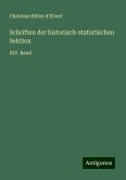 Schriften der historisch-statistischen Sektion Schriften der historisch-statistischen Sektion