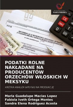 Cover PODATKI ROLNE NAK¿ADANE NA PRODUCENTÓW ORZECHÓW W¿OSKICH W MEKSYKU