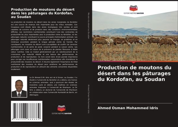 Production de moutons du désert dans les pâturages du Kordofan, au Soudan Production de moutons du désert dans les pâturages du Kordofan, au Soudan