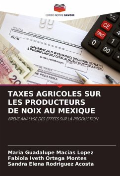 Cover TAXES AGRICOLES SUR LES PRODUCTEURS DE NOIX AU MEXIQUE